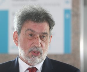 21.04.2021., Zagreb - Ministri RH se obratili medijima prije pocetka sjednice Vlade u Nacionalnoj i sveucilisnoj knjiznici. Photo: Zeljko Lukunic/PIXSELL