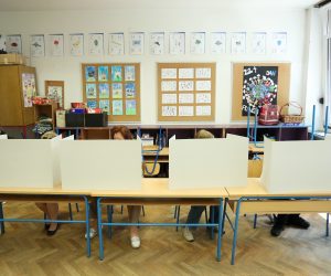 21.05.2017., Zagreb - Gradjani grada Zagreba danas biraju lokalne predstavnike. 
Photo: Borna Filic/PIXSELL
