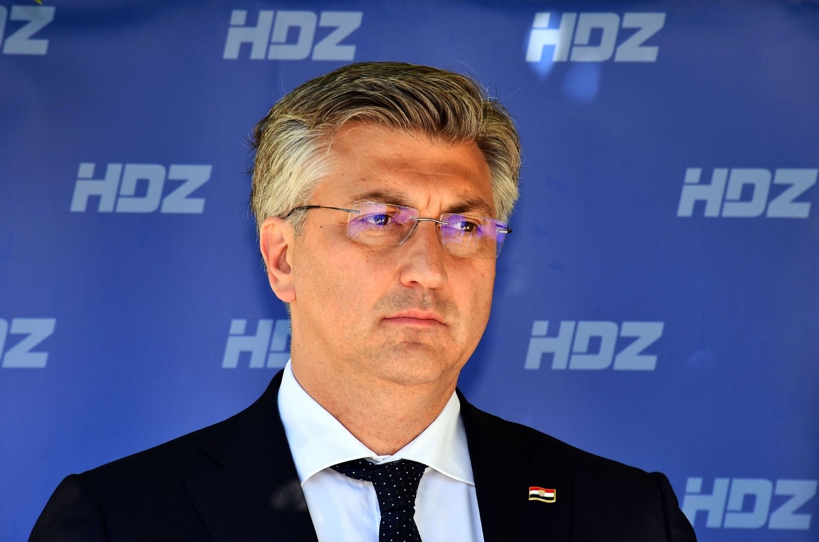 21.05.2021.,Slavonski Brod - Premijer Andrej Plenkovic s clanovima Vlade u Slavonskom Brodu u posjeti podrske kandidatkinjama i kandidatima HDZ-a u drugom krugu lokalnih izbora.
Photo: Ivica Galovic/PIXSELL