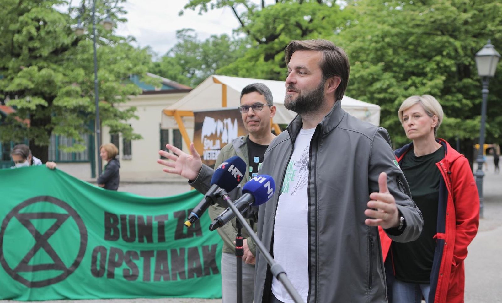 22.05.2021., Zagreb - Ministar gospodarstva i odrzivog razvoja Tomislav Coric sudjelovao je na edukativno-informativnom obiljezavanju Medjunarodnoga dana bioraznolikosti u parku Maksimir. 
Photo: Tomislav Miletic/PIXSELL