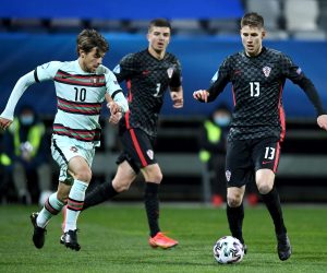 25.03.2021., stadion Bonifika, Koper, Slovenija - UEFA Europsko U21 prvenstvo, skupina D, Portugal - Hrvatska. Photo: Marko Lukunic/PIXSELL
