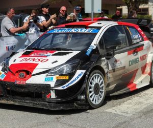 25.04.2021., Kumrovec - Treci dan WRC Croatia Rally 2021, SS18 Zagorskih Sela od  do Kumrovca. Pobjednik Sebastien OGIER i Julien INGRASSIA. 
Photo: Luka Stanzl/PIXSELL