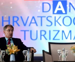 26.10.2017., hotel Bellevue, Mali Losinj - Dani hrvatskog turizma predstavljaju najveci skup turistickih djelatnika u Hrvatskoj. 
Susret turistickih djelatnika s predstavnicima Vlade RH - Okrugli stol o razvoju hrvatskog turizma. Gari Cappelli. 
Photo: Marko Prpic/PIXSELL