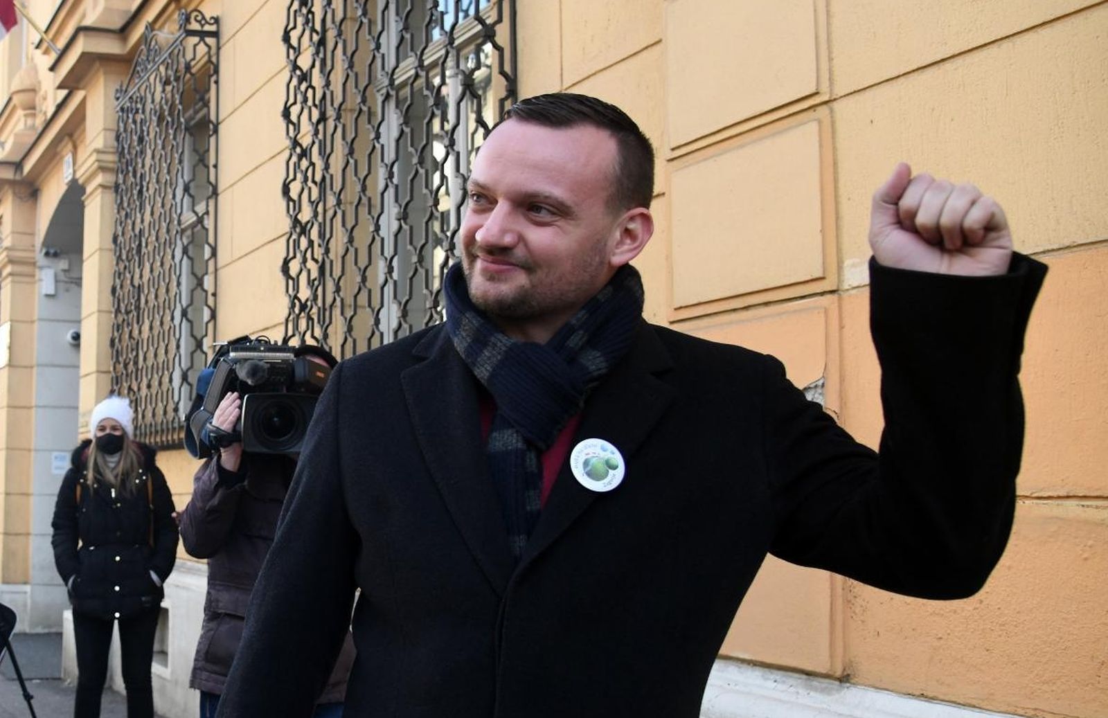 27.01.2021., Zagreb - Nezavisni vijecnik iz Oroslavja, Viktor Simunic, dolazi u USKOK dati izjavu. Photo: Josip Regovic/PIXSELL