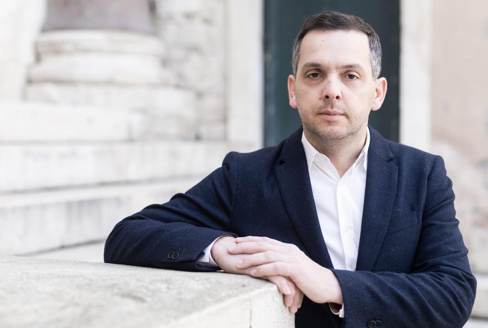 27.02.2021., Split - Ante Franic, kandidat SDP-a za gradonacelnika Splita.
Photo: Milan Sabic/PIXSELL