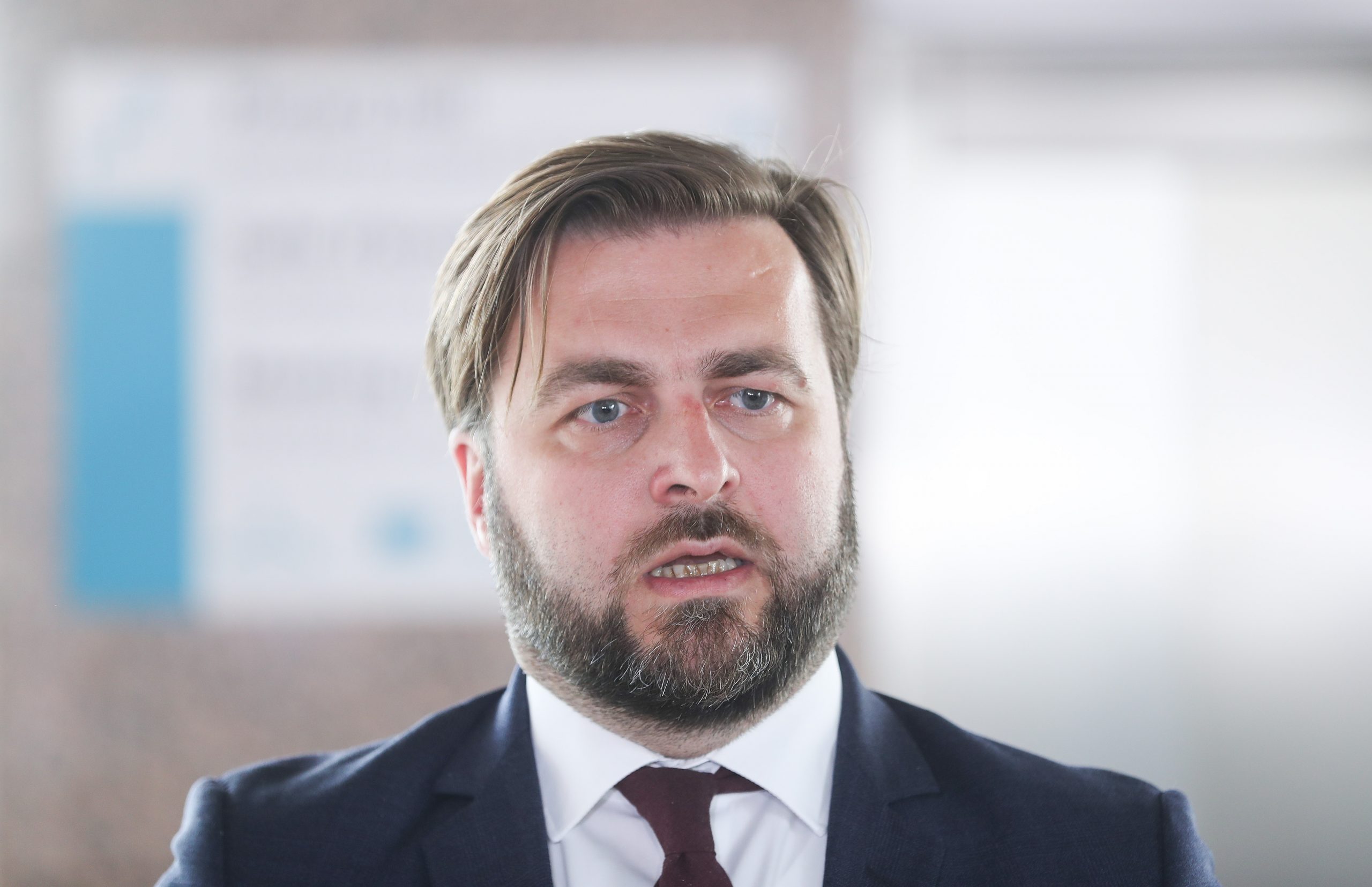 29.04.2021., Zagreb - Ministar gospodarstva i odrzivog razvoja Tomislav Coric dao je izjavu medijima prije pocetka sjednice Vlade Republike Hrvatske u Nacionalnoj i sveucilisnoj knjiznici. Photo: Zeljko Lukunic/PIXSELL