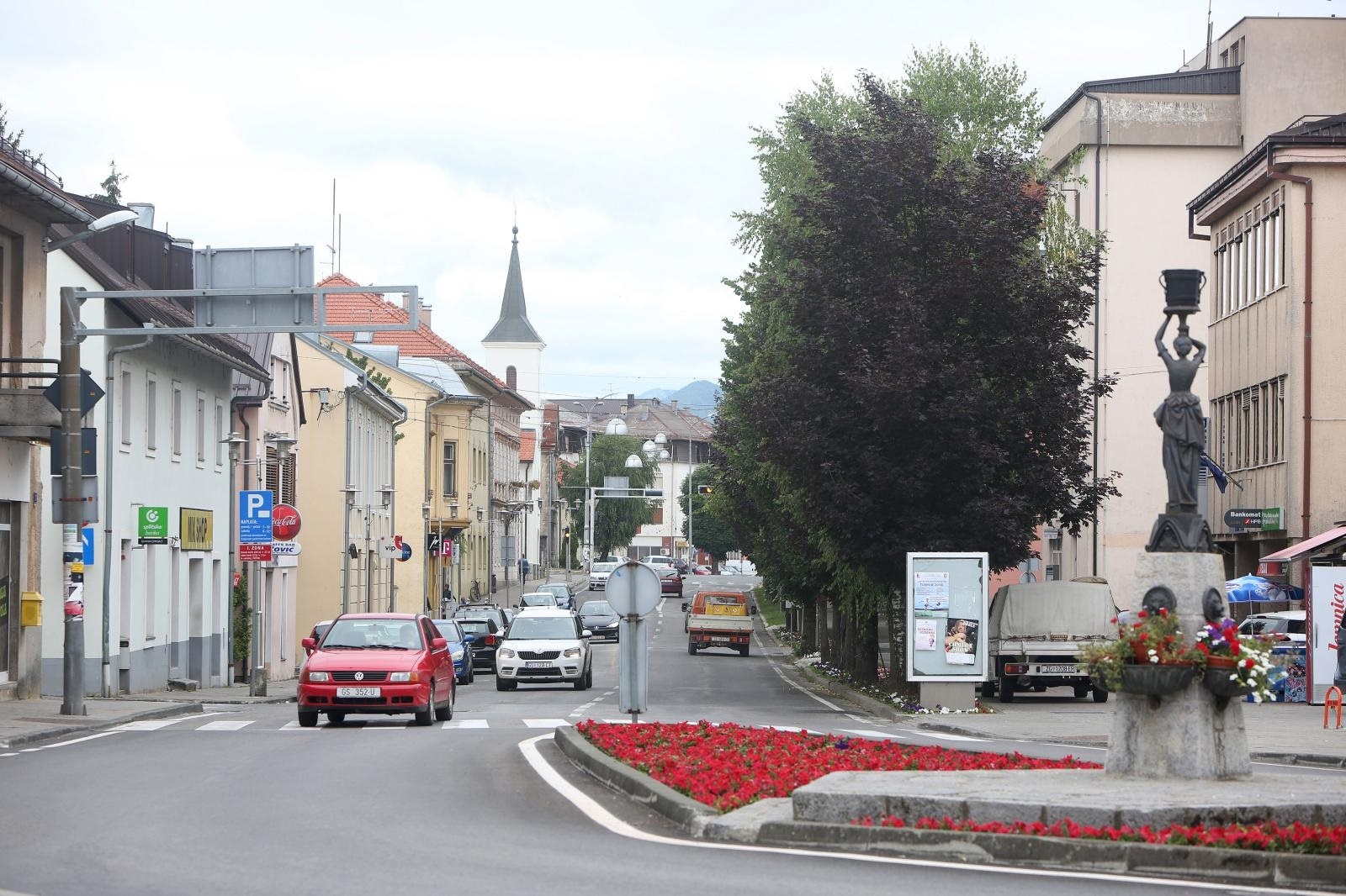 Središte grada Gospića 29.06.2018., Gospic - Srediste grada Gospica. Photo: Kristina Stedul Fabac/PIXSELL