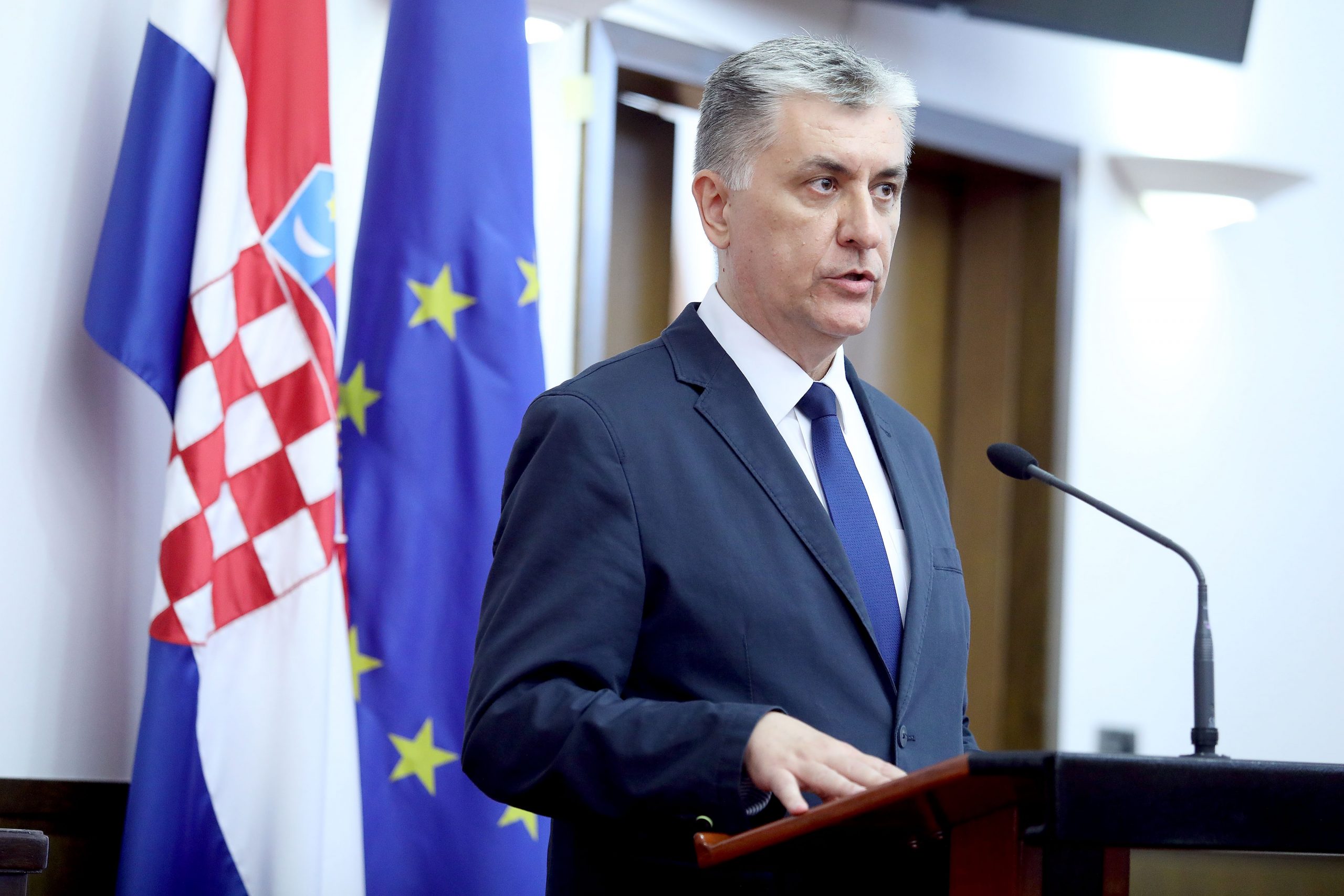 29.06.2020., Zagreb - Drzavno izborno povjerenstvo odrzalo je konferenciju za medije u Hrvatskom saboru na temu organizacije glasanja na izborni dan. Slaven Hojski. 
Photo: Patrik Macek/PIXSELL