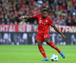 29.09.2015., Allianz Arena, Muenchen, Njemacka - UEFA Liga prvaka, skupina F, 2. kolo, Bayern - Dinamo Zagreb. David Alaba. 
Photo: Goran Stanzl/PIXSELL