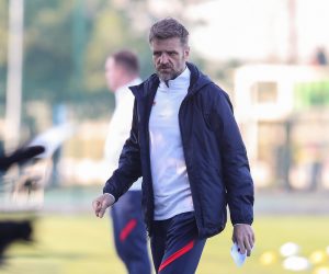 30.03.2021., Koper, Slovenija - Trening U21 reprezentacije Hrvatske na U21 Europskom prvenstvu uoci sutrasnje utakmice izmedju Hrvatske i Engleske. Izbornik Igor Biscan. 
Photo: Luka Stanzl/PIXSELL