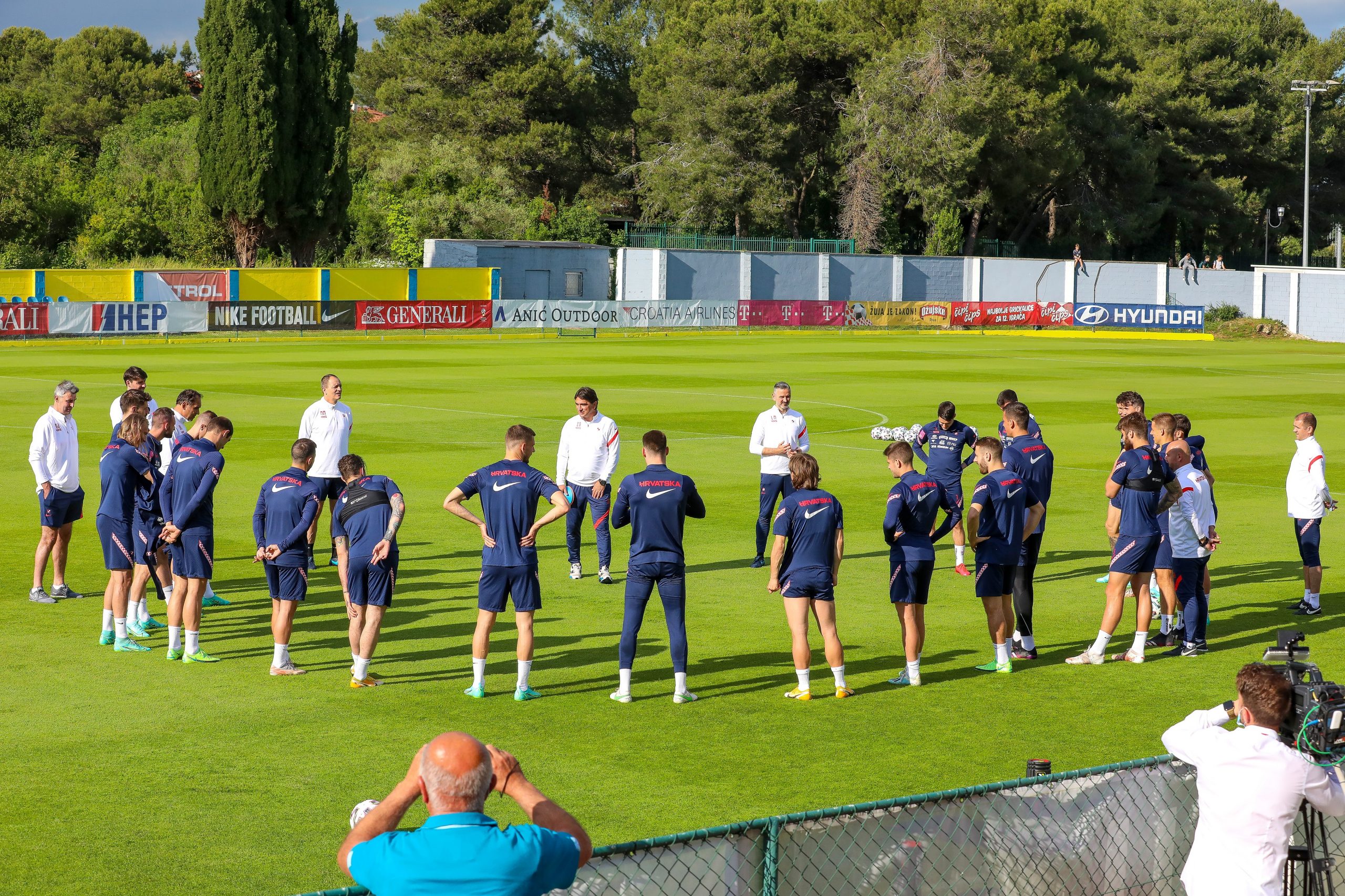 30.05.2021., Rovinj - Popodnevni trening nogometasa hrvatske nogometne reprezentacije. Photo: Srecko Niketic/PIXSELL