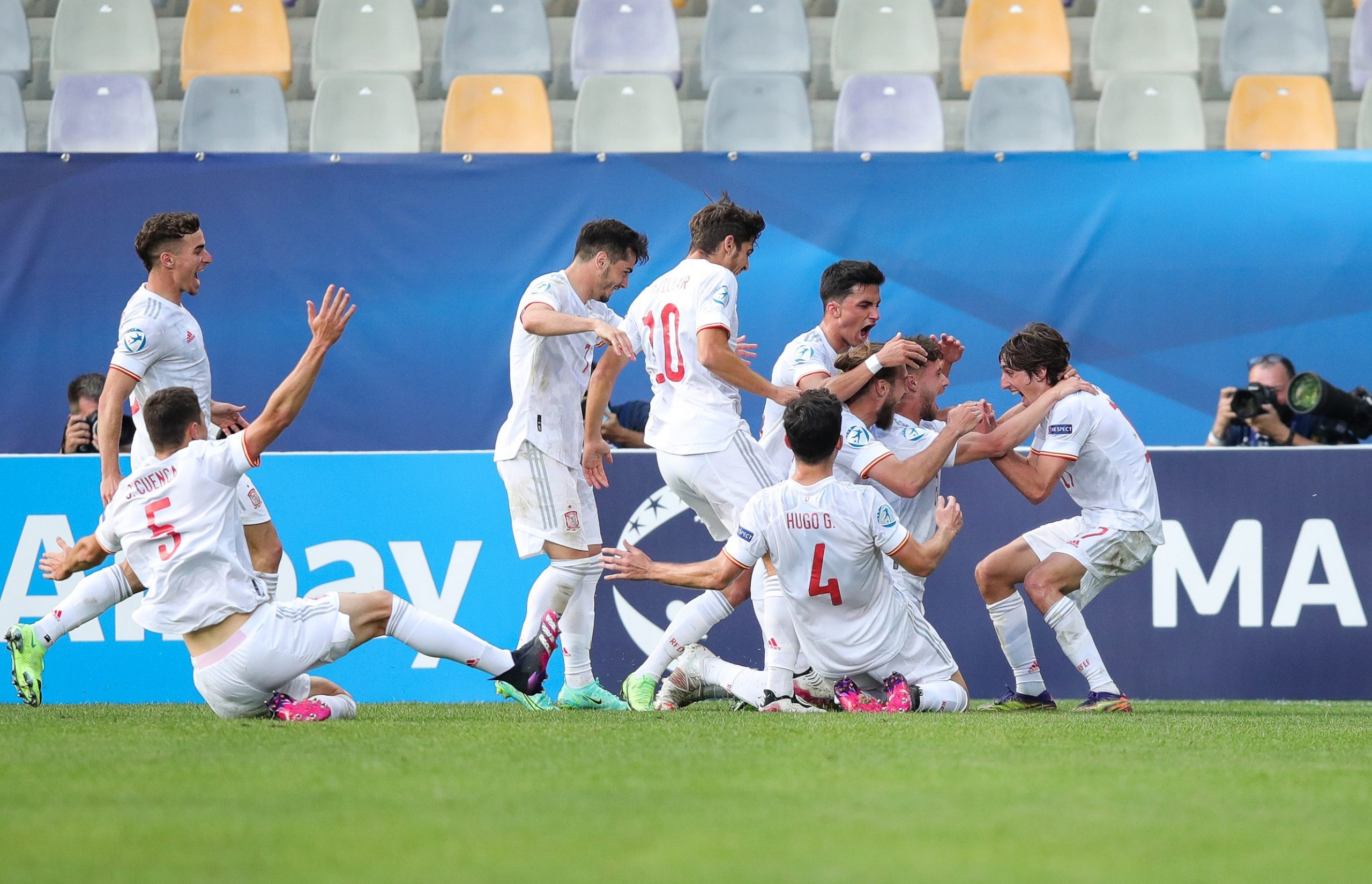 31.05.2021., stadion Ljudski vrt, Maribor, Slovenija - UEFA Europsko U21 prvenstvo, cetvrtfinale, Spanjolska - Hrvatska. Photo: Sanjin Strukic/PIXSELL
