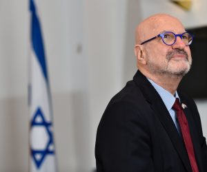 23.02.2021., Zagreb - Ilan Mor, izraelski veleposlanik u Hrvatskoj.
Photo: Sasa Zinaja/NFoto/PIXSELL