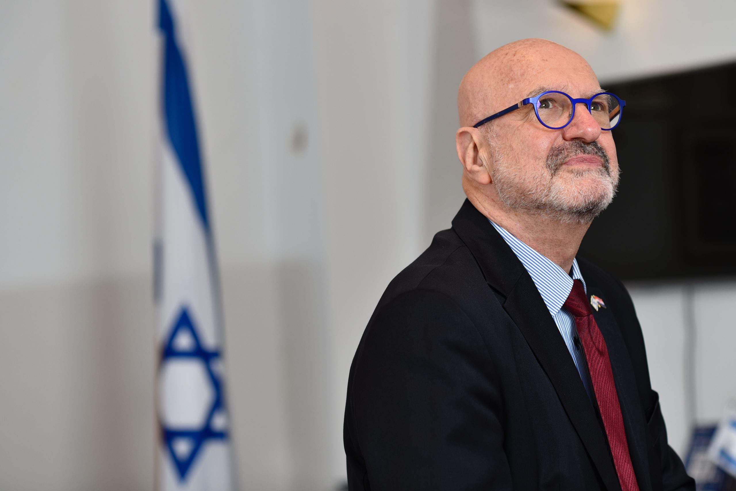 23.02.2021., Zagreb - Ilan Mor, izraelski veleposlanik u Hrvatskoj.
Photo: Sasa Zinaja/NFoto/PIXSELL