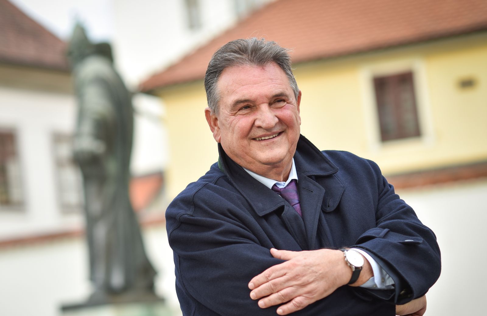 24.12.2020., Varaždin - Radimir Čačić, župan Varaždinske županije, predsjednik Narodne stranke -REFORMISTI.

Foto: Saša Zinaja