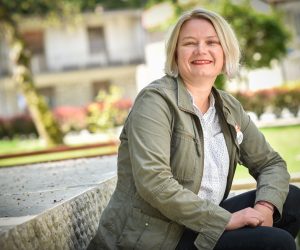 20.05.2021., Pazin - Suzana Jasic, kandidatkinja platforme Mozemo! za gradonacelnicu Pazina. 

Photo Sasa ZinajaNFoto