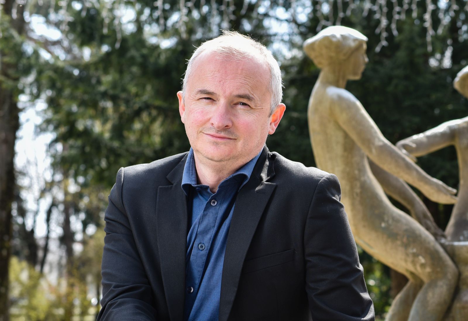 25.03.2021., Nova Gradiška - Vinko Grgić, kandidat za gradonačelnika Nove Gradiške.

Photo: Saša Zinaja/NFoto