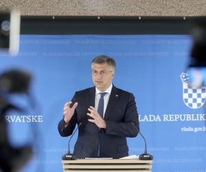 13.05.2021., Zagreb - Nakon sjednice Vlade premijer Andrej Plenkovic odrzao je konferenciju za medije. 
Photo: Patrik Macek/PIXSELL