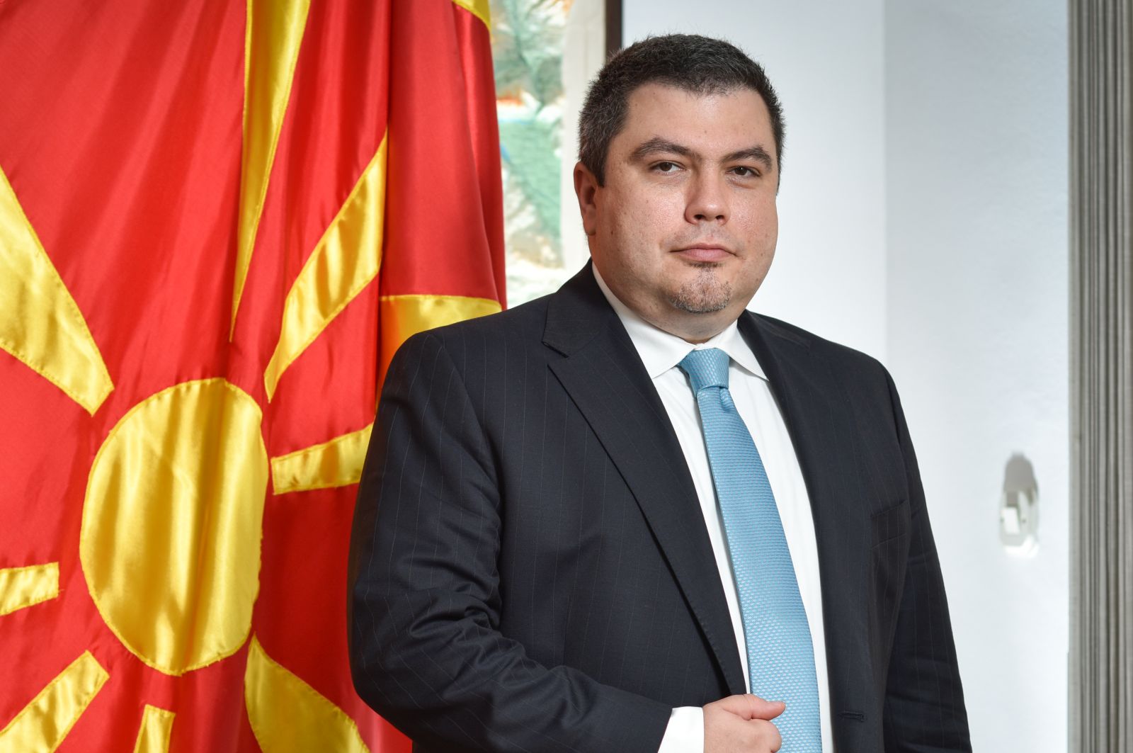 17.06.2021., Zagreb - Bojan Maricic, ministar pravosudja Republike Sjeverne Makedonije. 

Photo: Sasa ZinajaNFoto