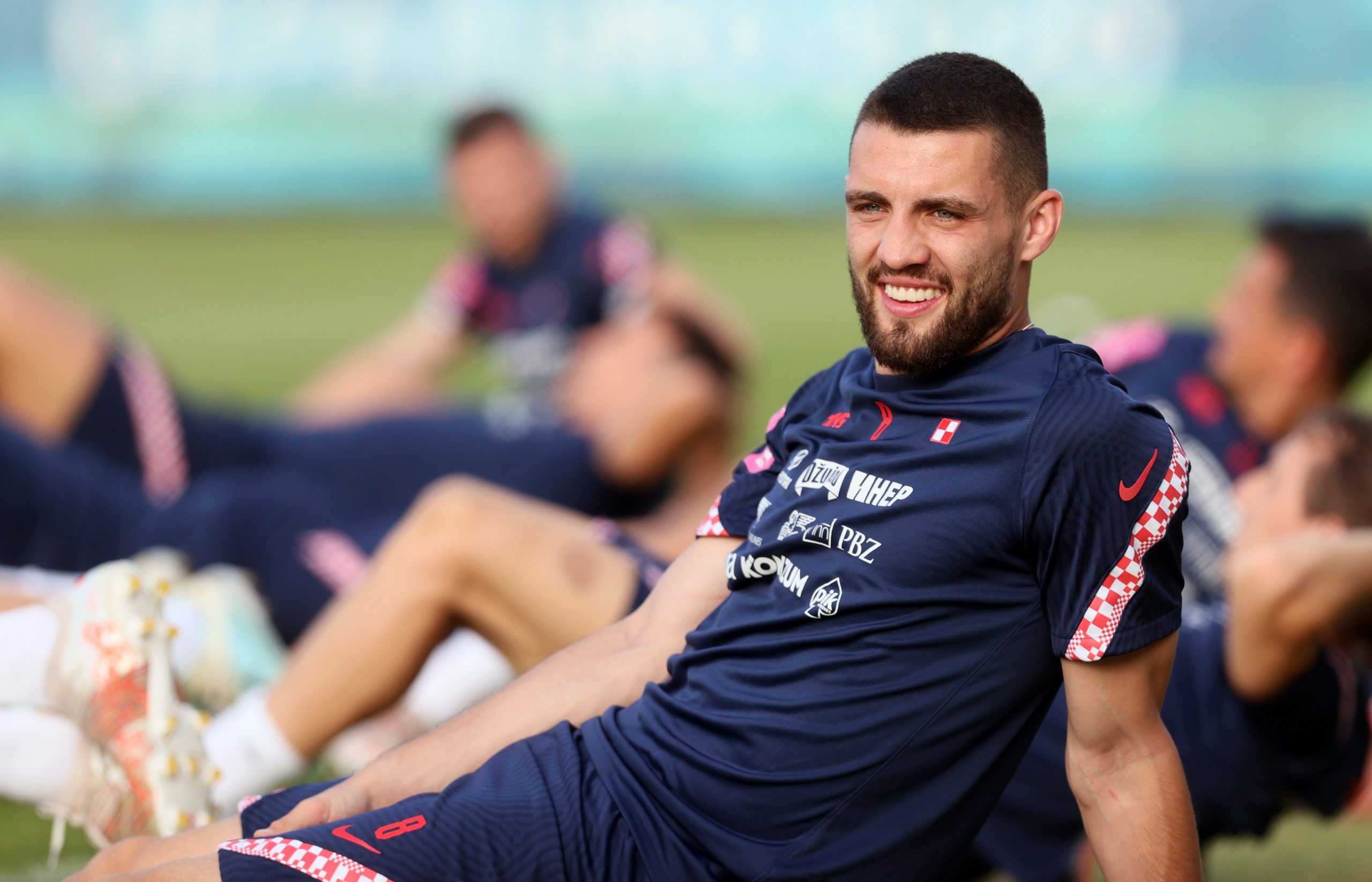 Rovinj, 24.06.2021 - Trening Hrvatske nogometne reprezentacije na stadionu NK Rovinj u Rovinju pred utakmicu osmine finala Europskog nogometnog prevenstva protiv reprezentacije panjolske. Na slici Mateo Kovacic.
foto HINA/ Damir SENCAR/ ds