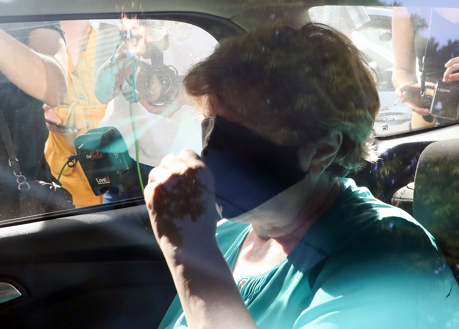Zagreb, 30.6.2021.- Biva potpredsjednica zagrebaèke Gradske skuptine i predsjednica Upravnog vijeæa Djeèje bolnice Srebrnjak Ana Stavljeniæ Rukavina dovedena je u prostorije Uskoka u Vlakoj ulici. 
foto HINA/ Admir BULJUBAIÆ/ ua