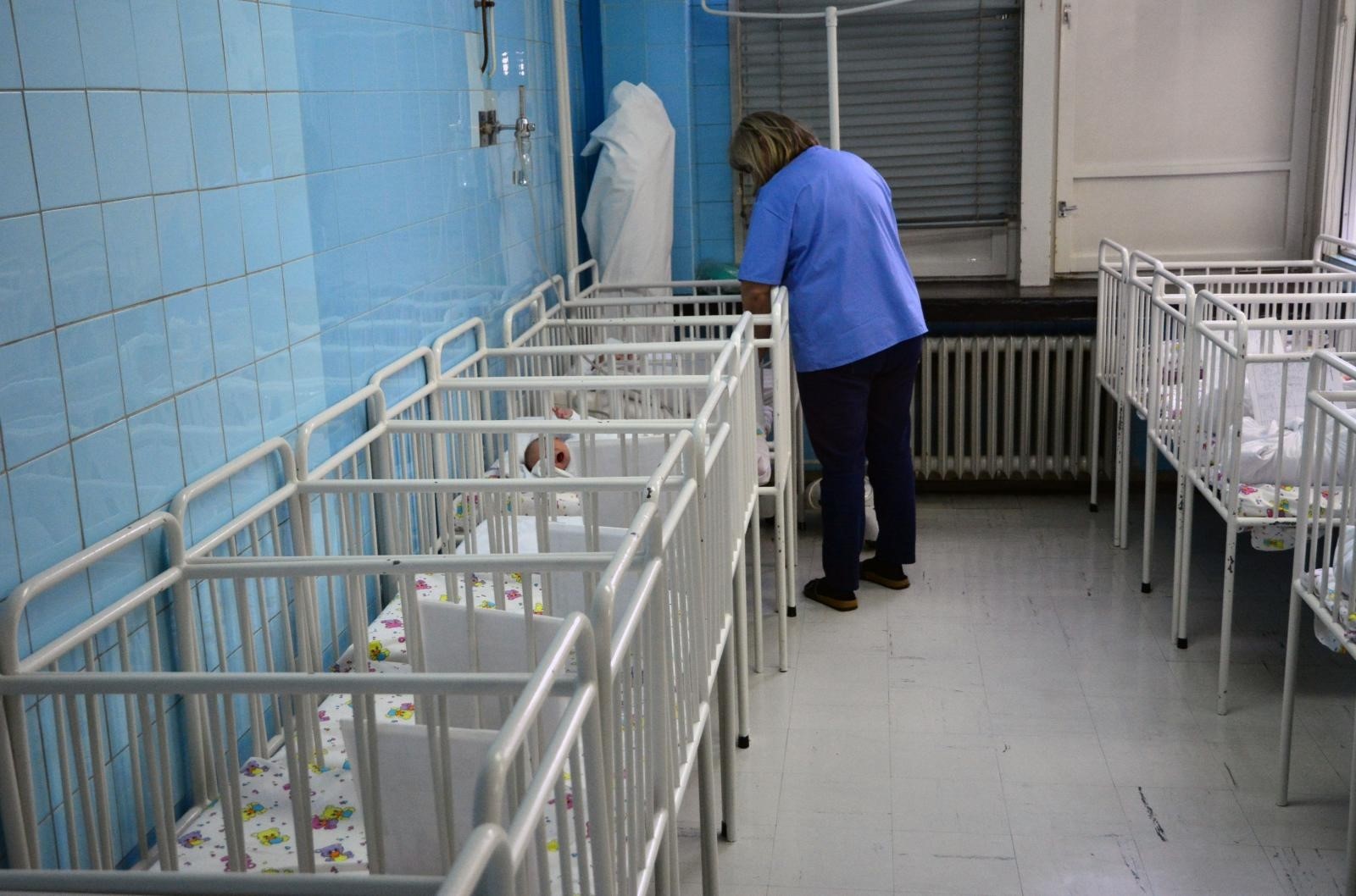 01.01.2016., Slavonski Brod - Tijekom prosle godine u rodilistu Opce bolnice Dr. Josip Bencevic rodjeno je 1006 beba, a broj novorodjenih iz godine u godinu sve je vise u padu.
Photo: Ivica Galovic/ PIXSELL