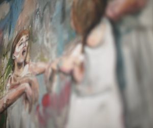 01.02.2018., Zagreb - Otvorenje izlozbe u muzeju Mimara Skilled Sweatheart, predstavlja slovacku umjetnicu Lydiju Pataftu. Nakon 15tak samostalnih izlozbi, te 20tak skupnih izlaganja, umjetnica u Muzeju Mimara izlaze djela nastala tijekom prosle godine kao izbor iz ciklusa Death Skin ang Sugar i najnovijeg ciklusa Skilled Sweetheart po kome je i izlozba dobila ime. Photo: Sanjin Strukic/PIXSELL