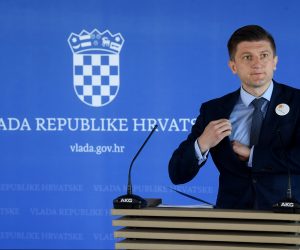 02.06.2021., Zagreb - Izjava ministra Zdravka Marica nakon sjednice vlade. 
Photo: Marko Lukunic/PIXSELL