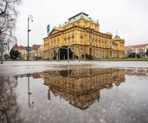 03.01.2021., Zagreb - Gradska svakodnevica u kisnom centru grada. 
Photo: Davor Puklavec/PIXSELL