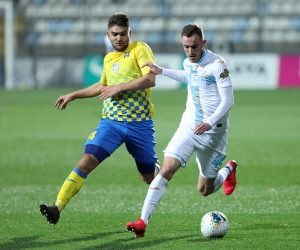 3.3.2020.,  Rijeka - Hrvatski Telekom Prva liga, 25. kolo, HNK Rijeka - NK Inter Zapresic. Nikola Soldo , Stjepan Loncar Photo: Nel Pavletic/PIXSELL