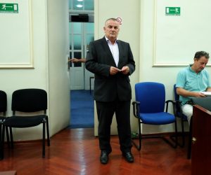 Zagreb: Drago Tadić svjedočio na suđenju sudu o aferi HGK - remorker 03.09.2018., Zagreb - Zupanijski sud. Na sudjenju Bozidaru Kalmeti i ostalima u aferi HGK - remorker svjedocio je Drago Tadic. 
Photo: Sanjin Strukic/PIXSELL