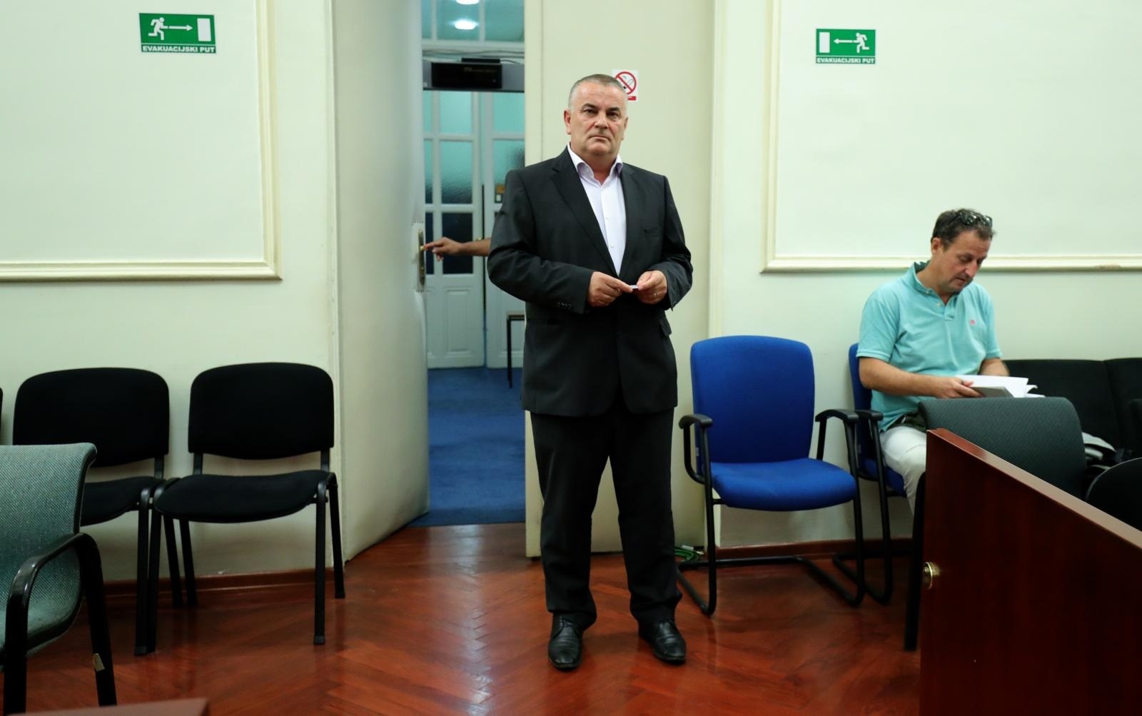 Zagreb: Drago Tadić svjedočio na suđenju sudu o aferi HGK - remorker 03.09.2018., Zagreb - Zupanijski sud. Na sudjenju Bozidaru Kalmeti i ostalima u aferi HGK - remorker svjedocio je Drago Tadic. 
Photo: Sanjin Strukic/PIXSELL