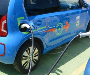 06.06.2018., Sisak - Punionica elektricnih automobila kod Gradske trznice. Photo: Nikola Cutuk/PIXSELL