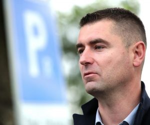 7.5.2021., Zagreb - Konferencija za medije na temu projekta izgradnje novog Doma zdravlja, projekta izgradnje Kulturnog centra Spansko i projekta dogradnje OS Ante Kovacica vecim brojem ucionica i novom sportskom dvoranom. Davor Filipovic, kandidat HDZ-HSLS-HSU-a za gradonacelnika Grada Zagreba. 
Photo: Goran Stanzl/PIXSELL