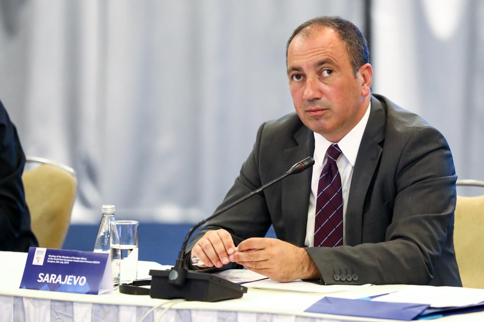 08.07.2019., Sarajevo, Bosna i Hercegovina - 
Sastanak ministara vanjskih poslova Procesa za suradnju u Jugoistocnoj Europi (SEECP).  Igor Crnadak
Photo: Armin Durgut/PIXSELL