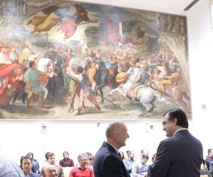 09.03.2020., Zagreb - Hrvatska zaklada za znanost svecano je u HAZU-u predstavila uspostavljanje istrazivackih projekata - potpora karijerama mladih znanstvenika. Tome Anticic, Dario Vretenar, Irena Martinovic Klaric Photo: Patrik Macek/PIXSELL