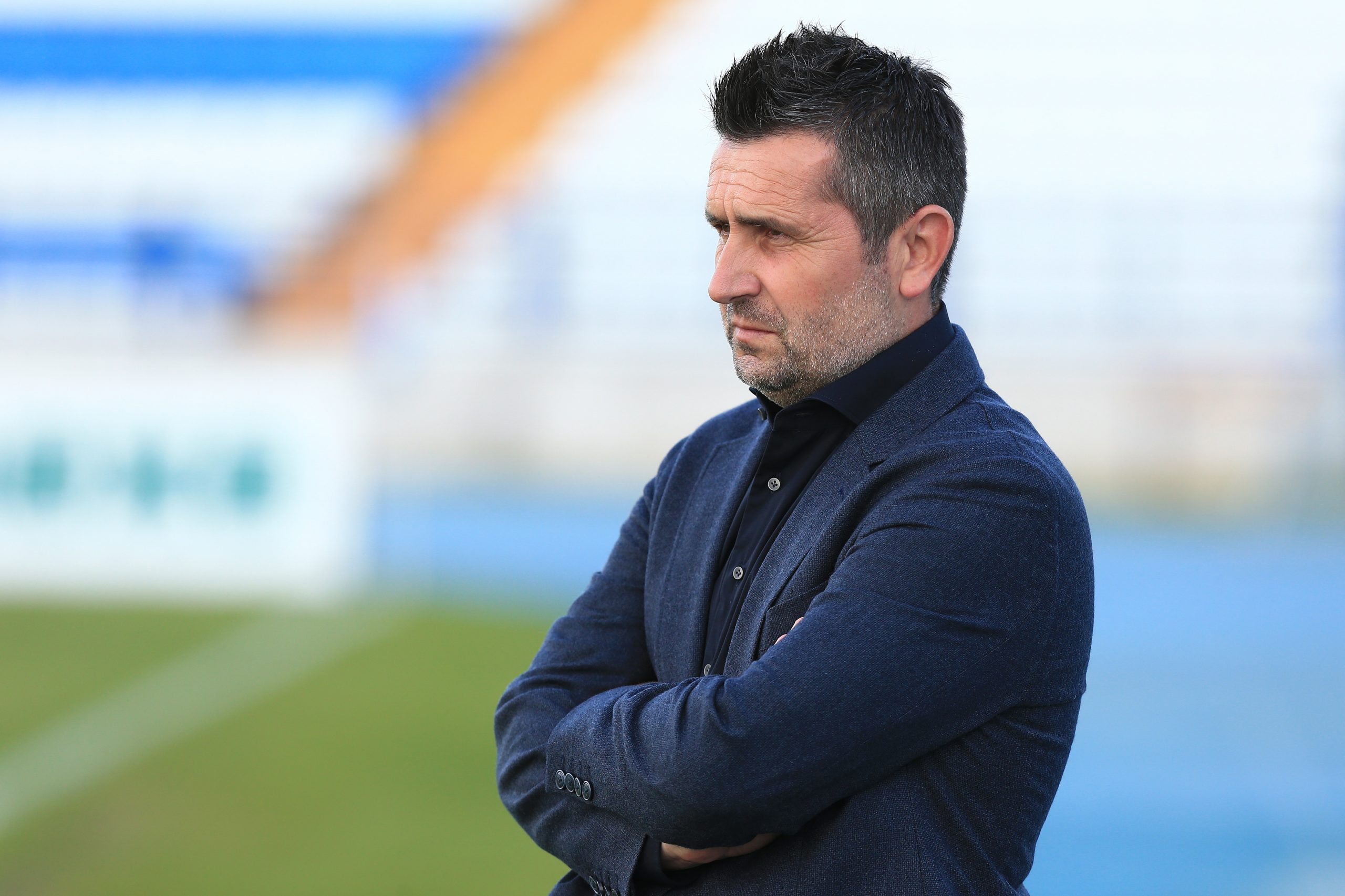 11.05.2021., stadion Gradski vrt, Osijek - Hrvatski Telekom Prva liga, 34. kolo, NK Osijek - HNK Sibenik. Trener Osijeka Nenad Bjelica Photo: Davor Javorovic/PIXSELL