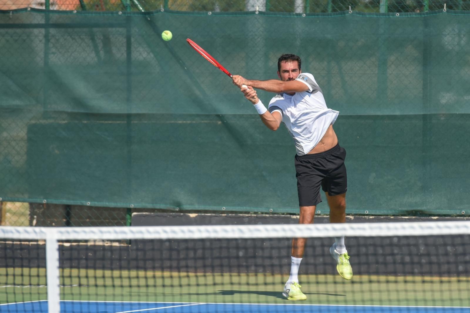 11.08.2020., Zadar - Marin Cilic priprema se na Visnjiku uoci odlaska u SAD na niz tamosnjih turnira. Photo: Dino Stanin/PIXSELL