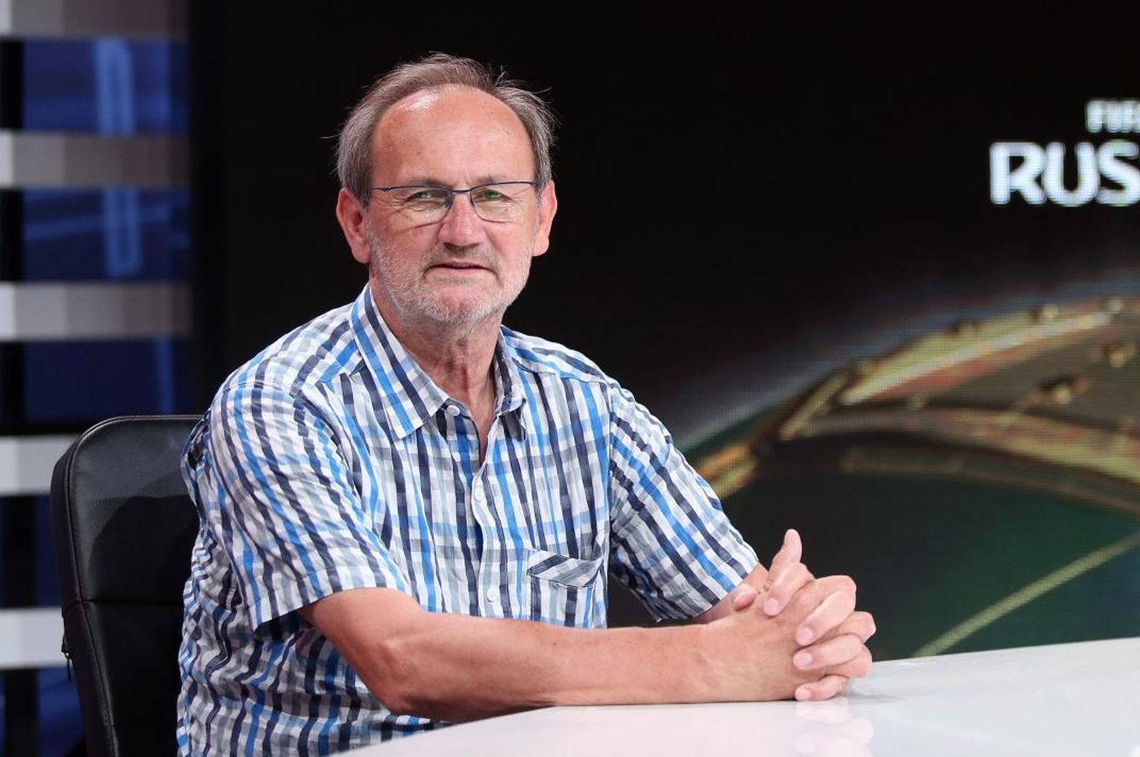 12.06.2018., Zagreb - Sportski tim HRT-a priprema se za prijenos Svjetskog nogometnog prventstva u Rusiji. Anton Samovojska. 

Photo: Borna Filic/PIXSELL