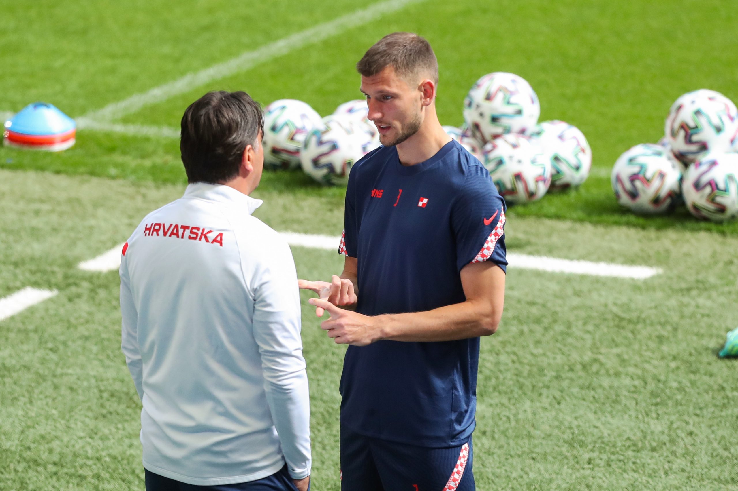 12.06.2021. Stadion Wembley, London, Engleska - UEFA Europsko prvenstvo 2020, trening Hrvatske nogometne reprezentacije dan uoci utakmice 1. kola, skupine D protiv Engleske. Photo: Luka Stanzl/PIXSELL