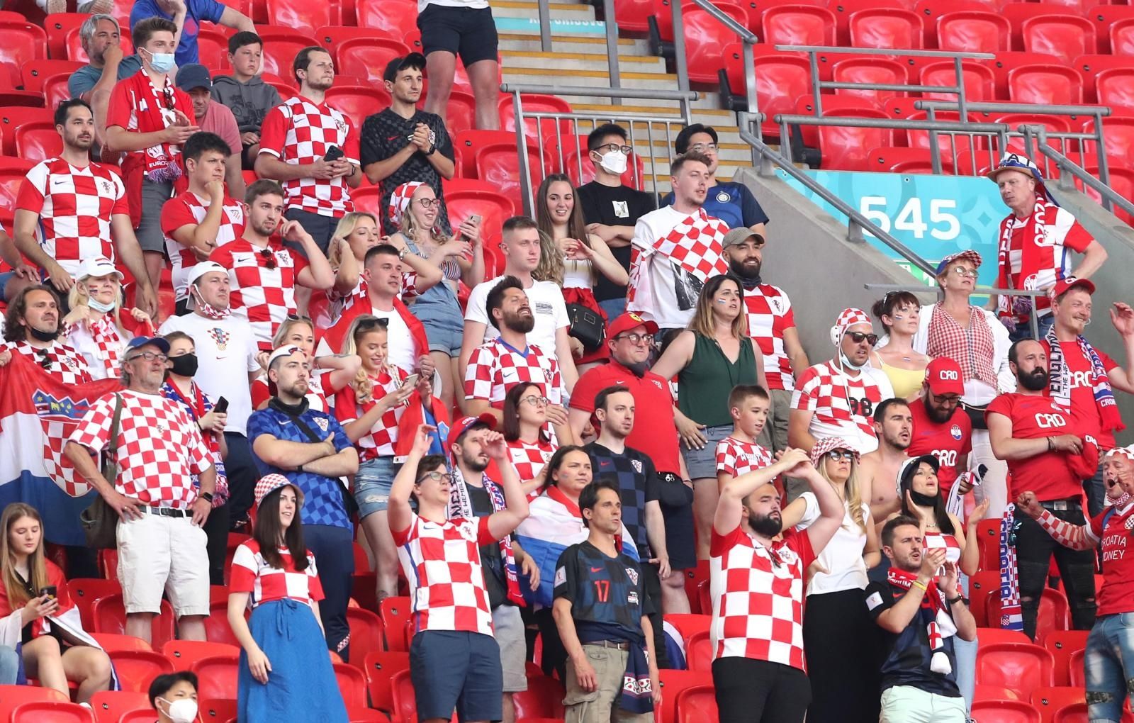 13.06.2021., London, Engleska - Wembley. UEFA Europsko prvenstvo 2020, skupina D, 1. kolo, Engleska - Hrvatska. Photo: Luka Stanzl/PIXSELL