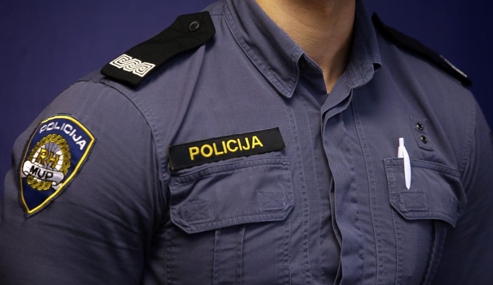 13.11.2019., Split - Djelatnik policije
 Photo: Miranda Cikotic/PIXSELL