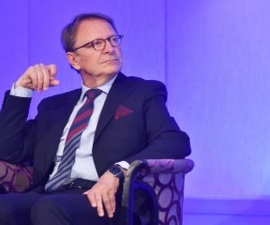 14.4.2021., Zagreb - U Hotelu Sheraton organizirana je Brainstorm konferencija DTC 2021. Prva panel diskusija na temu "Zasto i kako razvijati pametne industrije u Hrvatskoj koristeci iskustva drugih zemalja".
Bojan Jerbic Photo: Davorin Visnjic/PIXSELL