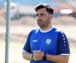 14.06.2021., Sibenik - Na stadionu Subicevac predstavljen je novi trener Mario Rosas i njegov tim. Igraci su se upoznali s novim trenerom i izvrsena je prozivka igraca za novu sezonu 2021/2022. Poslije navedenog slijedio je prvi trening s novim trenerom. 
Photo: Dusko Jaramaz/PIXSELL