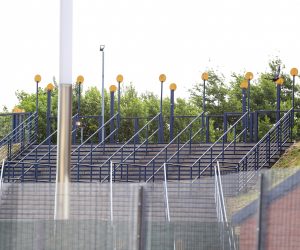 14.06.2021., Glasgow, Engleska - Hampden park. Hampden Park je stadion u Glasgowu i Skotski nacionalni stadion. Koristi se za potrebe kluba Queens Park FC i skotske nogometne reprezentacije. Takodjer, koristi se za glazbene koncerte i ostale sportske dogadjaje. Hampden je sagradjen 1903. godine, iako se smatra da je prvotni stadion puno stariji. Poznat je diljem svijeta kao simbol i dom nogometa, a svoju stogodisnjicu je proslavio 31. listopada 2003. Stadion sadrzi i urede Skotskog nogometnog stadiona, Premier lige i ostalih. Tijekom OI 2021, Hampden Park ugostio je  neke od utakmica u ranom dijelu nogometnog natjecanja. Uz to, bio je domacin mnogih finala KupaLigePrvaka(1960., 1976., 2020.) i Kupa UEFE 2007 godine. Na EURU 2020 ugostit ce tri utakmice grupne faze te jednu utakmicu sesnaestine finala. Hrvatska igra dvije utakmice grupne faze na stadionu Hampden park sa Ceskom i Skotskom. 
Photo: Luka Stanzl/PIXSELL