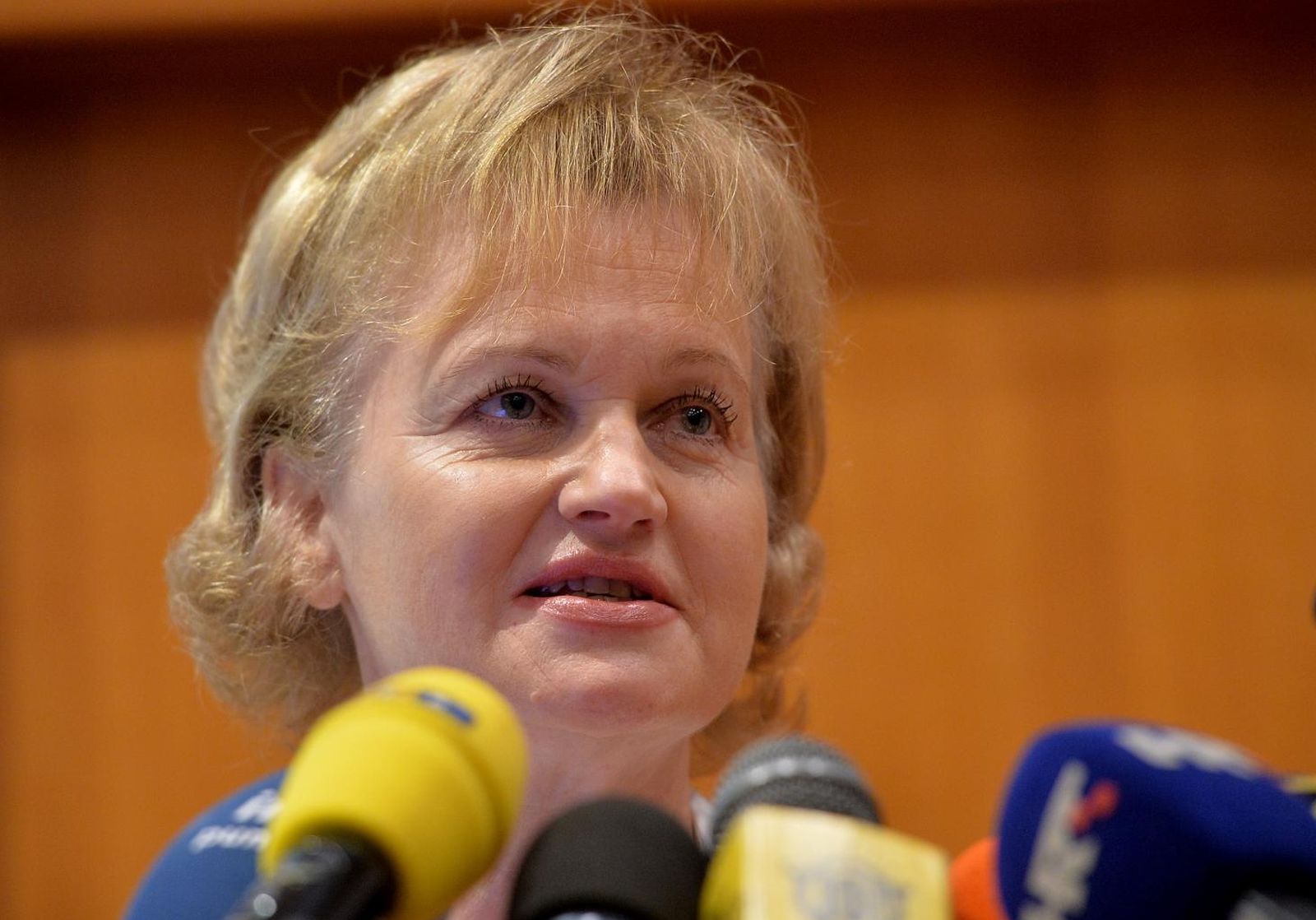 14.07.2014., Zagreb - Odrzana zajednicka konferencija za novinare predsjednika krovnih lijecnickih organizacija, u velikoj dvorani lijecnickog doma. Ines Balint. Photo: Marko Prpic/PIXSELL