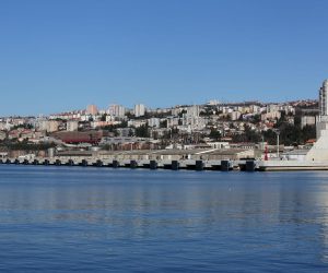 15.03.2020., Rijeka - Zagrebacka obala novi je moderni kontejnerski terminal na zapadnom dijelu luckog bazena Rijeka.  
Photo:Goran Kovacic/PIXSELL