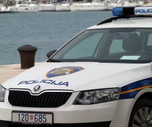 17.04.105., Split - Policija, automobi i policijske oznake.
Photo: Ivo Cagalj/PIXSELL