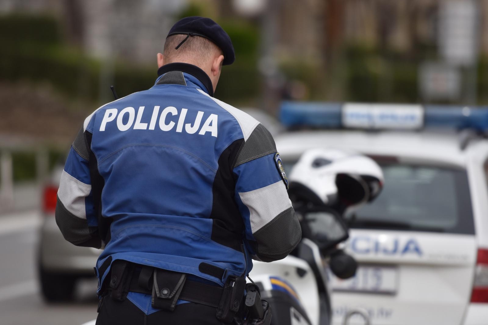20.03.2017., Sibenik -
Policijske oznake na sluzbenim vozilima.
Photo: Hrvoje Jelavic/PIXSELL