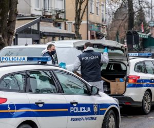 20.12.2020., Zagreb - Jutros oko 03,30 sati u Zagrebu, Podsusedska aleja bb, doslo je do ostecenja bankomata za sada nepoznatim eksplozivnim sredstvom.Ocevid je u tijeku
Photo: Emica Elvedji/PIXSELL